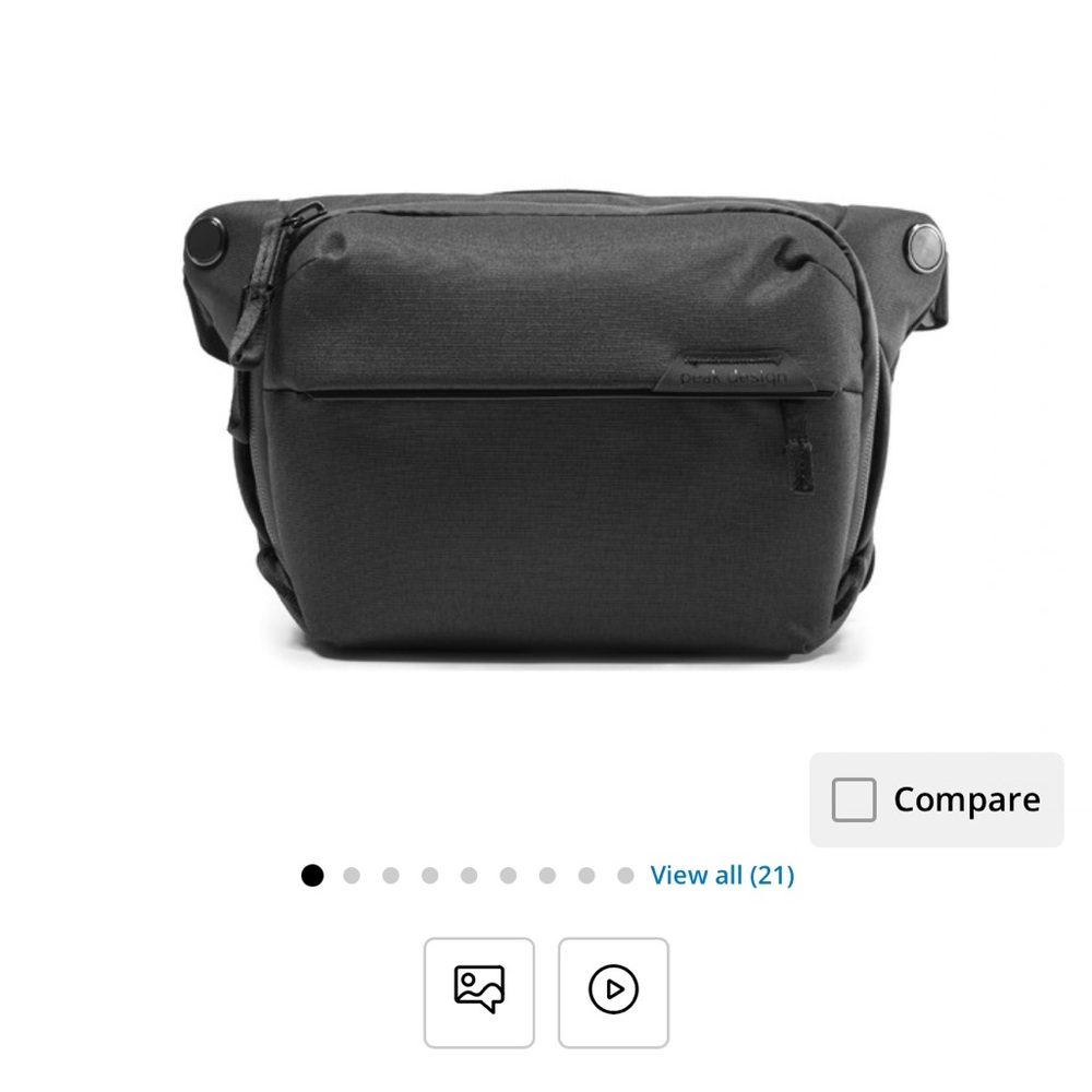 Peak Design Everyday Sling v3 (Black, 3L)